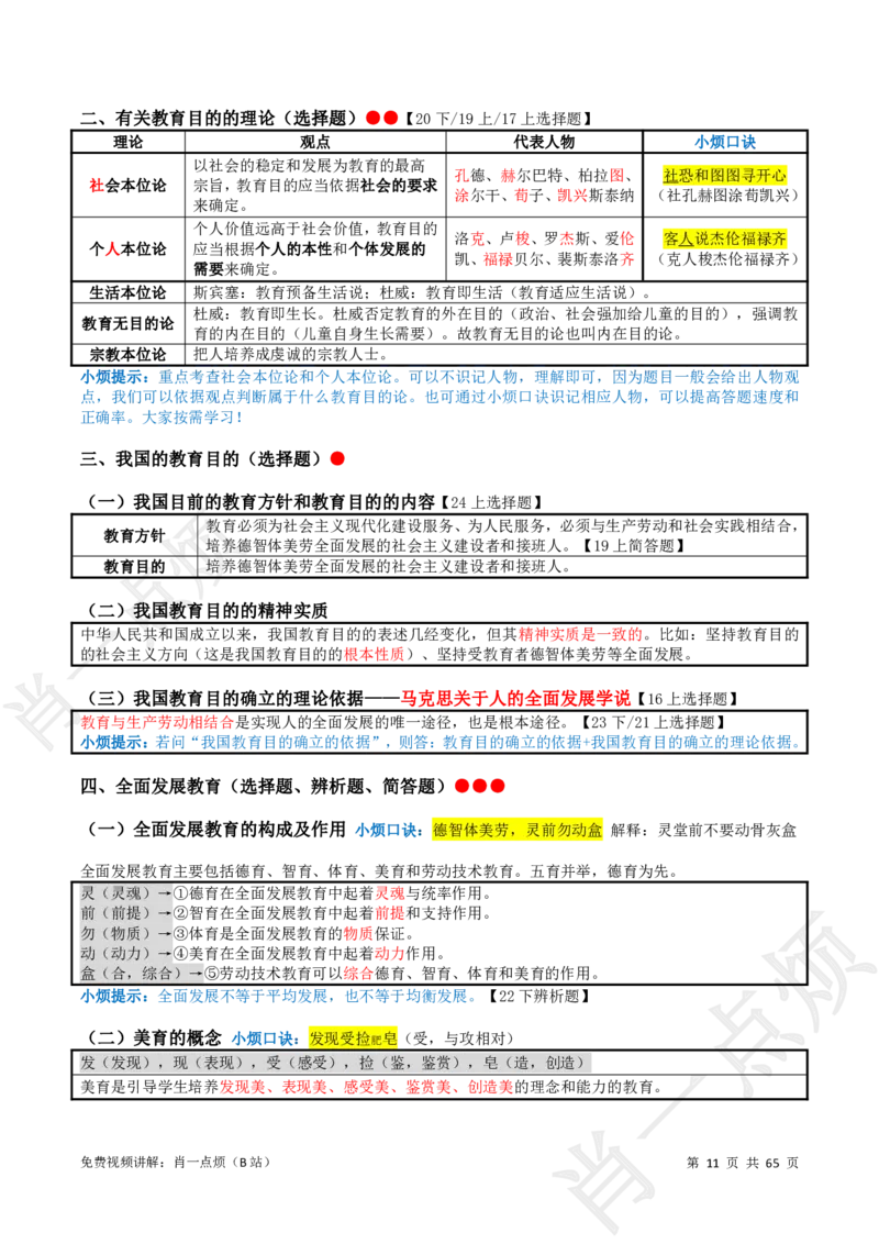 ①中学科二系统知识讲义-2025上肖一点烦_4-教培资料-26年最新资料-同步更新_科一科二电子资料合集中小幼（笔记真题知识点汇总等）文件多，按需保存_09肖一点烦