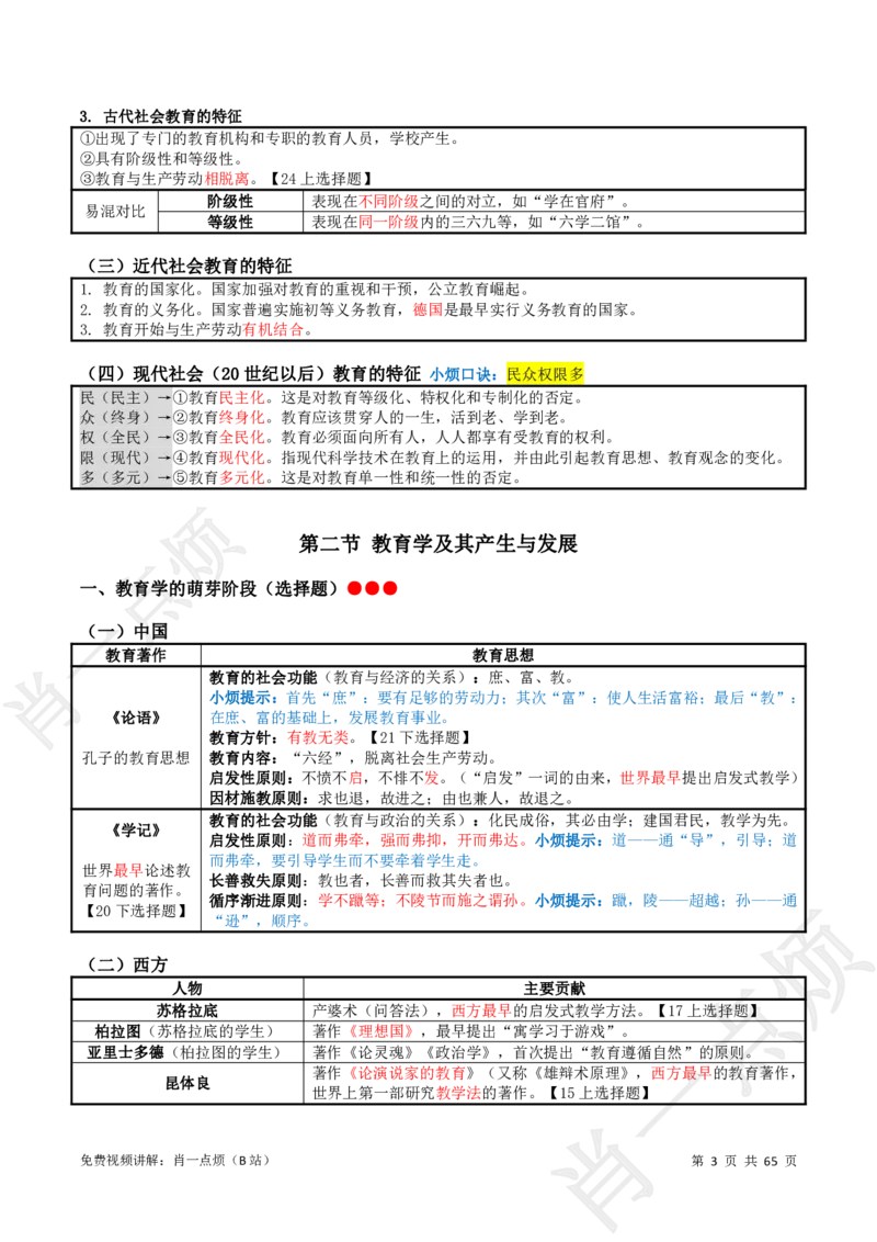 ①中学科二系统知识讲义-2025上肖一点烦_4-教培资料-26年最新资料-同步更新_科一科二电子资料合集中小幼（笔记真题知识点汇总等）文件多，按需保存_09肖一点烦