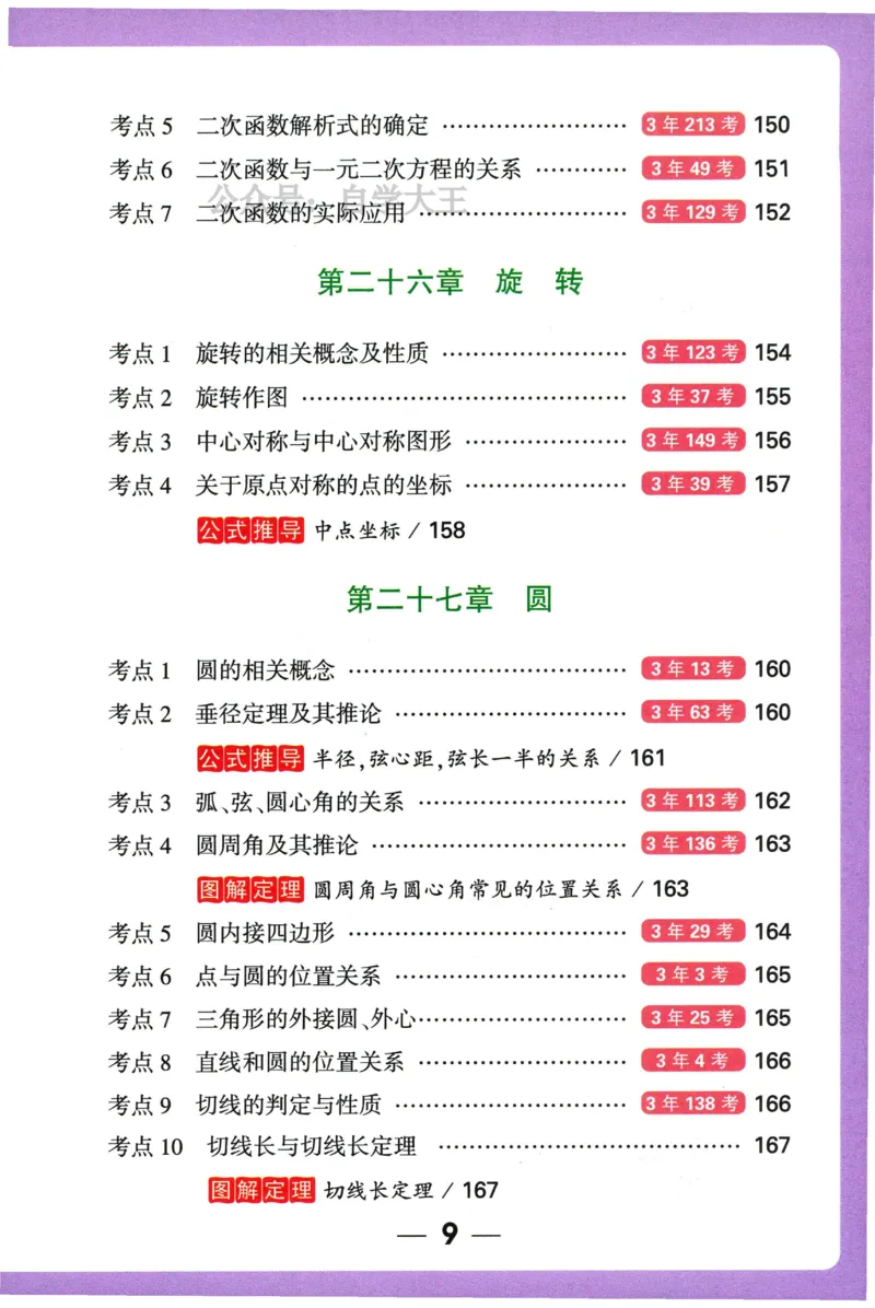 2026版初中《万唯秒懂初中数理化》公式定理推导_2026万唯系列预习复习_2026版初中《万唯秒懂初中数理化》公式定理推导