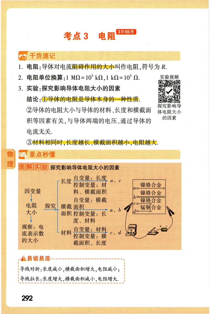 2026版初中《万唯秒懂初中数理化》公式定理推导_2026万唯系列预习复习_2026版初中《万唯秒懂初中数理化》公式定理推导
