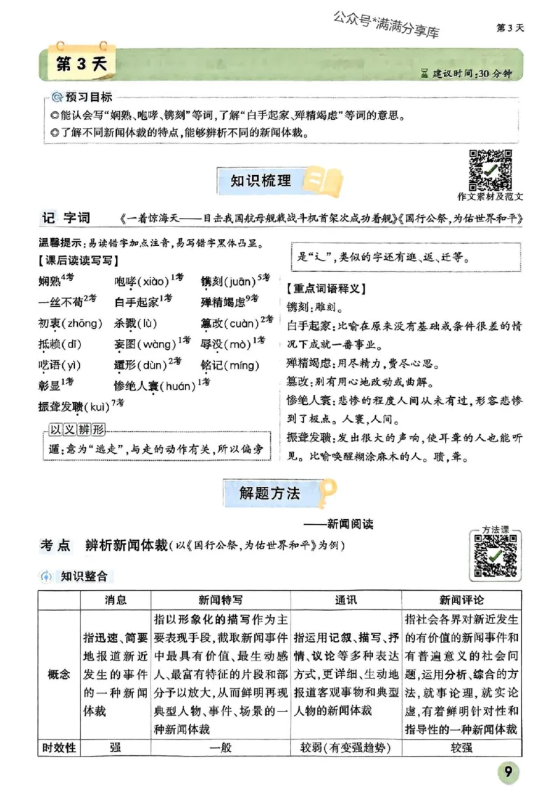 2026八上预习视频课语文_01_2026万唯系列预习复习_2026版初中《万唯预习课》8年级上册（语文、英语、物理）（人教）_2026版初中《万唯预习课》8年级上册（语文）