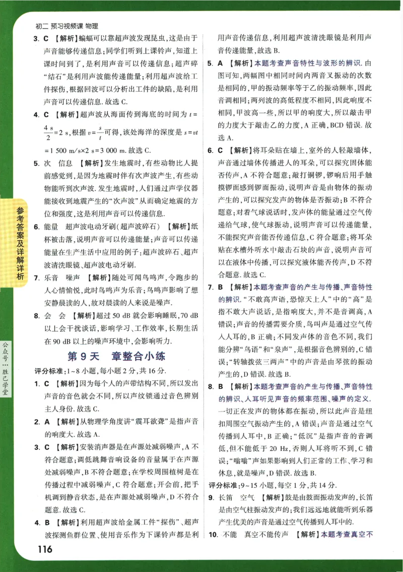 2025版《初二预习视频课》物理_2026万唯系列预习复习_2025版《万唯初中预习视频课》789年级上册多版本_2025版万唯初二预习视频课物理人教版上册