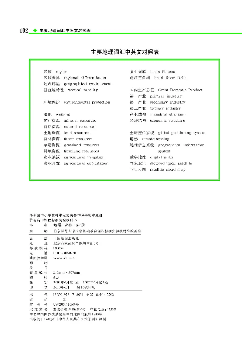 中图版高中地理必修3_4-教培资料-26年最新资料-同步更新_初中高中教资_03科三专项（进去保存报考的学科即可）_02科三专项（笔记真题思维导图教学设计版本二）