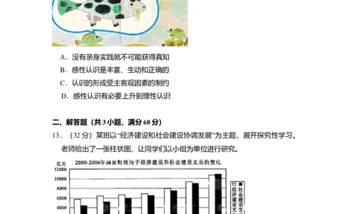 2009年高考生物试卷（北京）（空白卷）_1.高考2025全国各省真题+答案_01.2008-2024全国高考真题（按省份分类）_2.北京_2008-2024&middot;（北京）政治高考真题