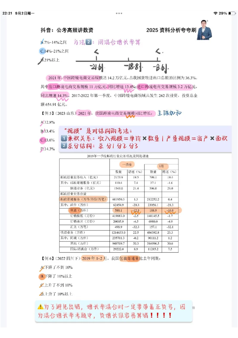 2025高照夸夸刷第四节笔记_2026考公资料_（06）高照_高照资料笔记合集_高照丨25资料分析夸夸刷听课笔记