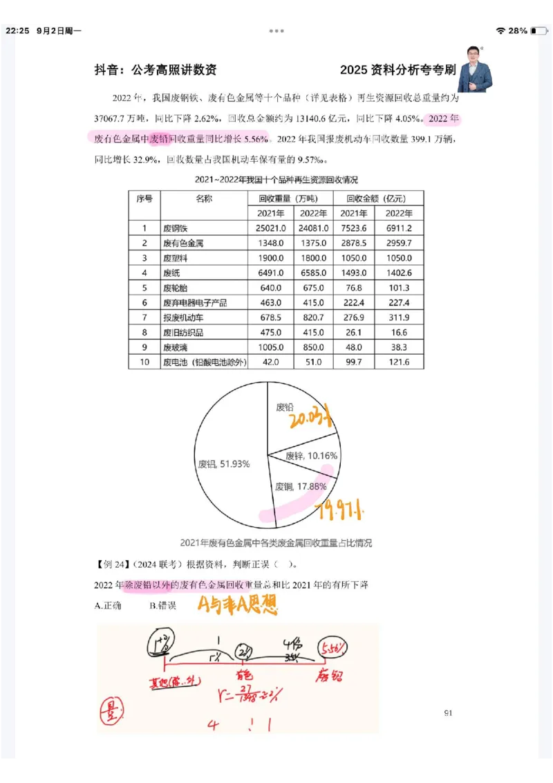 2025高照夸夸刷第四节笔记_2026考公资料_（06）高照_高照资料笔记合集_高照丨25资料分析夸夸刷听课笔记
