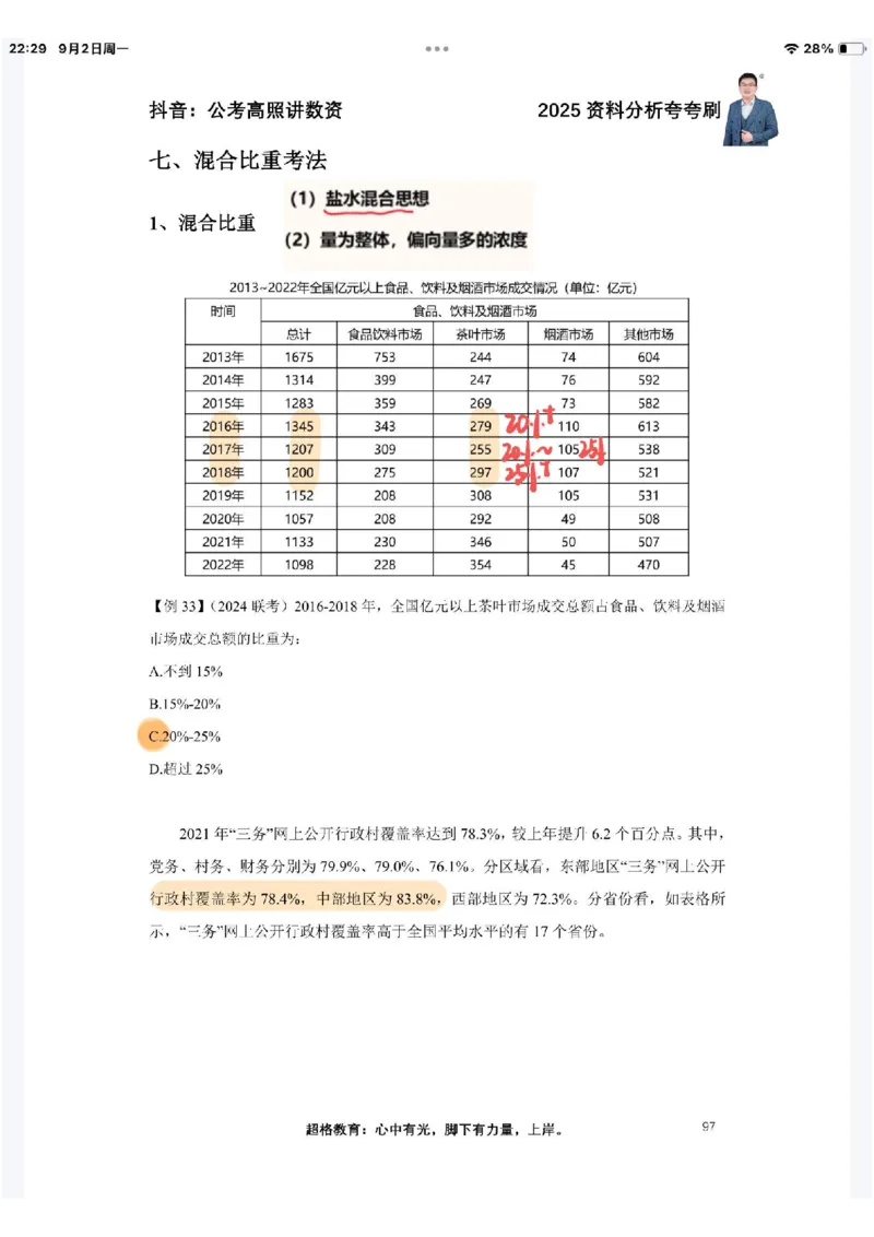 2025高照夸夸刷第四节笔记_2026考公资料_（06）高照_高照资料笔记合集_高照丨25资料分析夸夸刷听课笔记