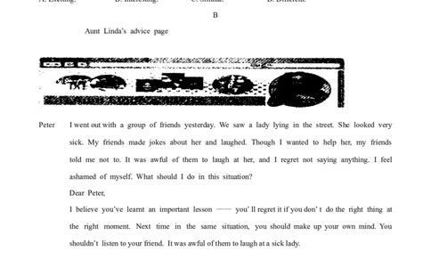 2015年中考真题精品解析英语（辽宁沈阳卷）精编word版（原卷版）_中考真题_3.英语中考真题2015-2024年_2015年全国中考YINGYU144份_2015年中考真题精品解析英语（辽宁沈阳卷）精编word版