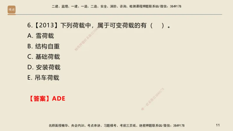01.2025邱树建-选择速成-建筑实务1（带练）_2026年一级建造师_2026年一建建筑_2025年一建建筑SVIP_03-习题精析✿实战特训✿模考通关_05-建筑《选择速成带练》邱树建HX_讲义