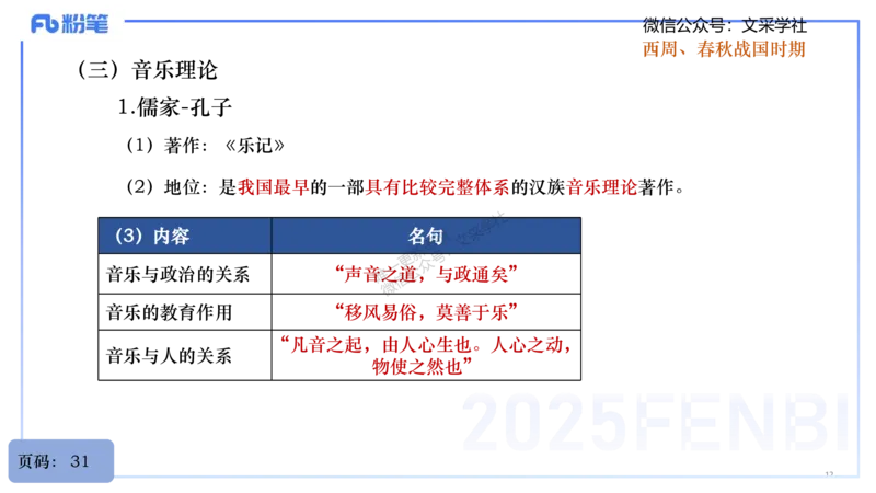 25上教资系统理论精讲-中国音乐史+-1+倩芊_4-教培资料-26年最新资料-同步更新_初中高中教资_03科三专项（进去保存报考的学科即可）_初中_初中音乐-通关资料科包_1.理论精讲