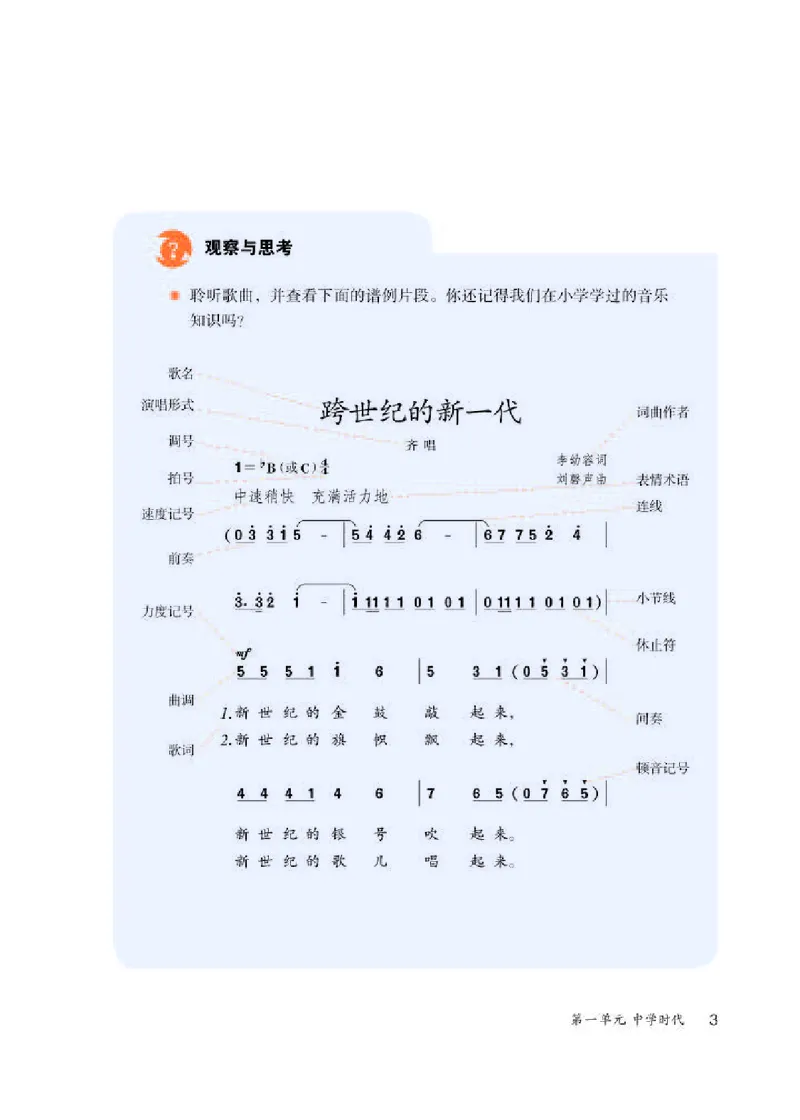 人教版7年级音乐上册高清教材简谱_4-教培资料-26年最新资料-同步更新_初中高中教资_03科三专项（进去保存报考的学科即可）_02科三专项（笔记真题思维导图教学设计版本二）