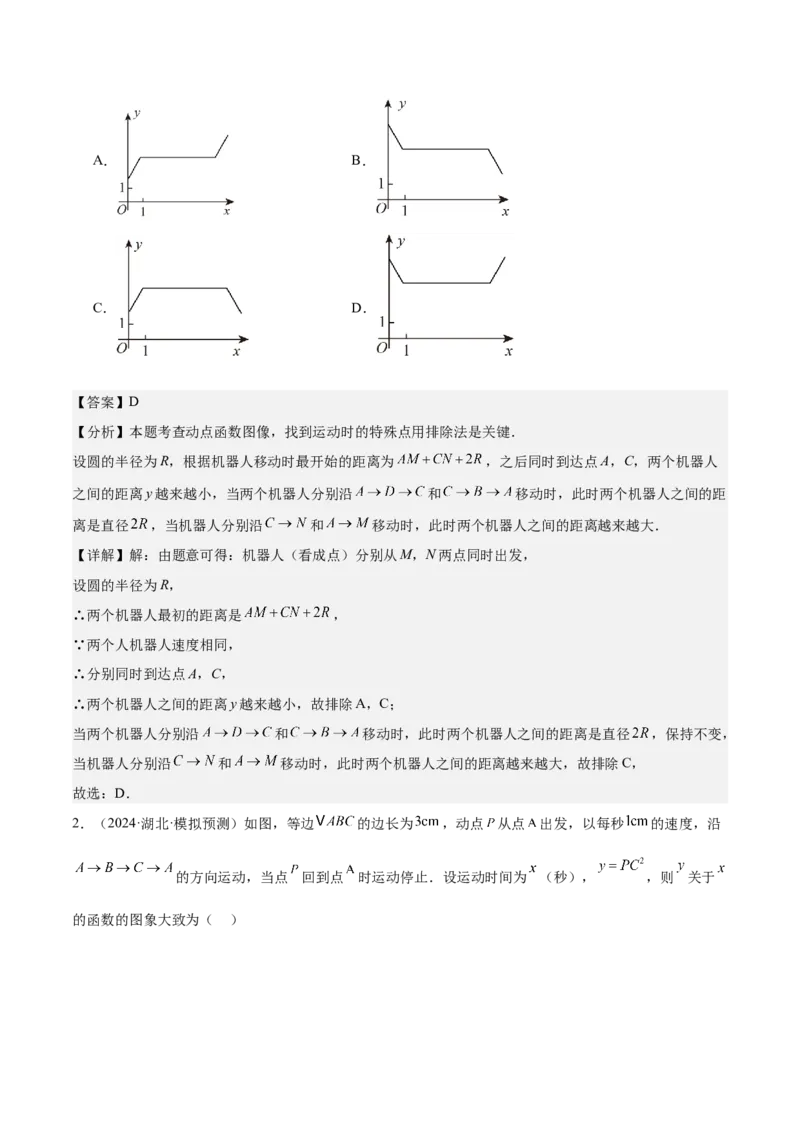 难点04坐标系与函数中的规律、图象、动点、面积问题（4大热考题型）解析版_2数学总复习_2025中考复习资料_2025年中考数学一轮知识梳理