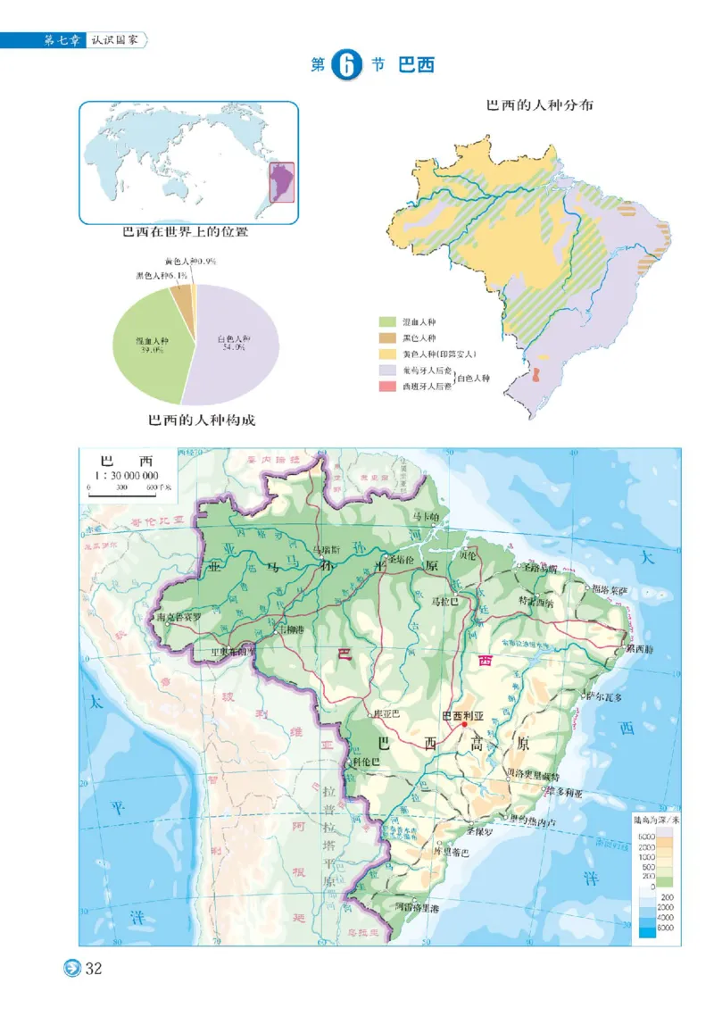 中图版8年级地理下册地理图册主编：钟作慈_4-教培资料-26年最新资料-同步更新_初中高中教资_03科三专项（进去保存报考的学科即可）_102025初中科目（全）电子教材