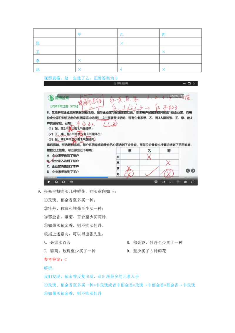 海海刷判断推理逻辑刷题6随堂笔记_2026考公资料_（01）花生十三_04刷题班2026年省考四海行测2000题海海刷(1)_02.判断推理刷题_笔记