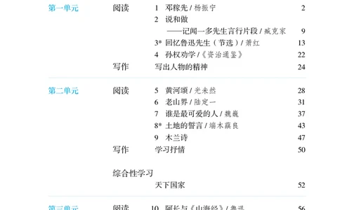 人教版7年级语文下册高清教材_4-教培资料-26年最新资料-同步更新_初中高中教资_03科三专项（进去保存报考的学科即可）_02科三专项（笔记真题思维导图教学设计版本二）