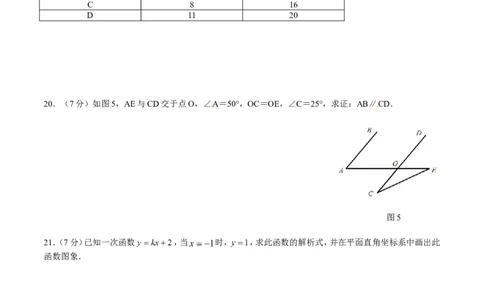 2016年福建省厦门市中考数学试题（word版，含答案）_中考真题_2.数学中考真题2015-2024年_地区卷_福建省_福建厦门市中考数学2011-2021