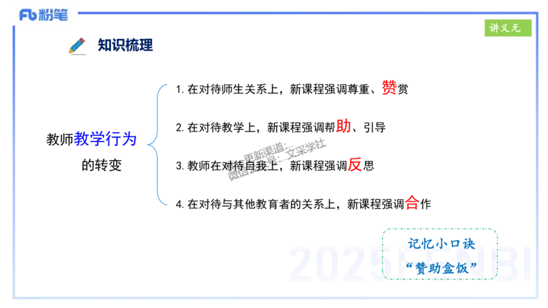 25上教资笔试-小学科目一理论精讲3--艺楠_4-教培资料-26年最新资料-同步更新_小学教资_022025上FB小学系统班_0125上-综合素质_2.理论精讲_讲义