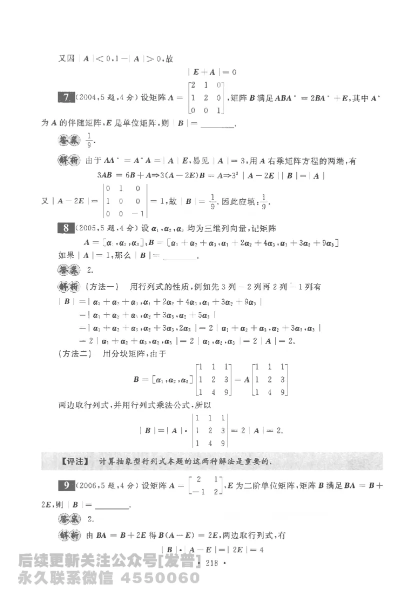 考研数学李永乐数学历年真题全精解析（数学一）1987-2008公众号：小乖考研免费分享_04.数学一历年真题_李老师版本数学一_李永乐历年真题全精解析（数学一）1987-2008
