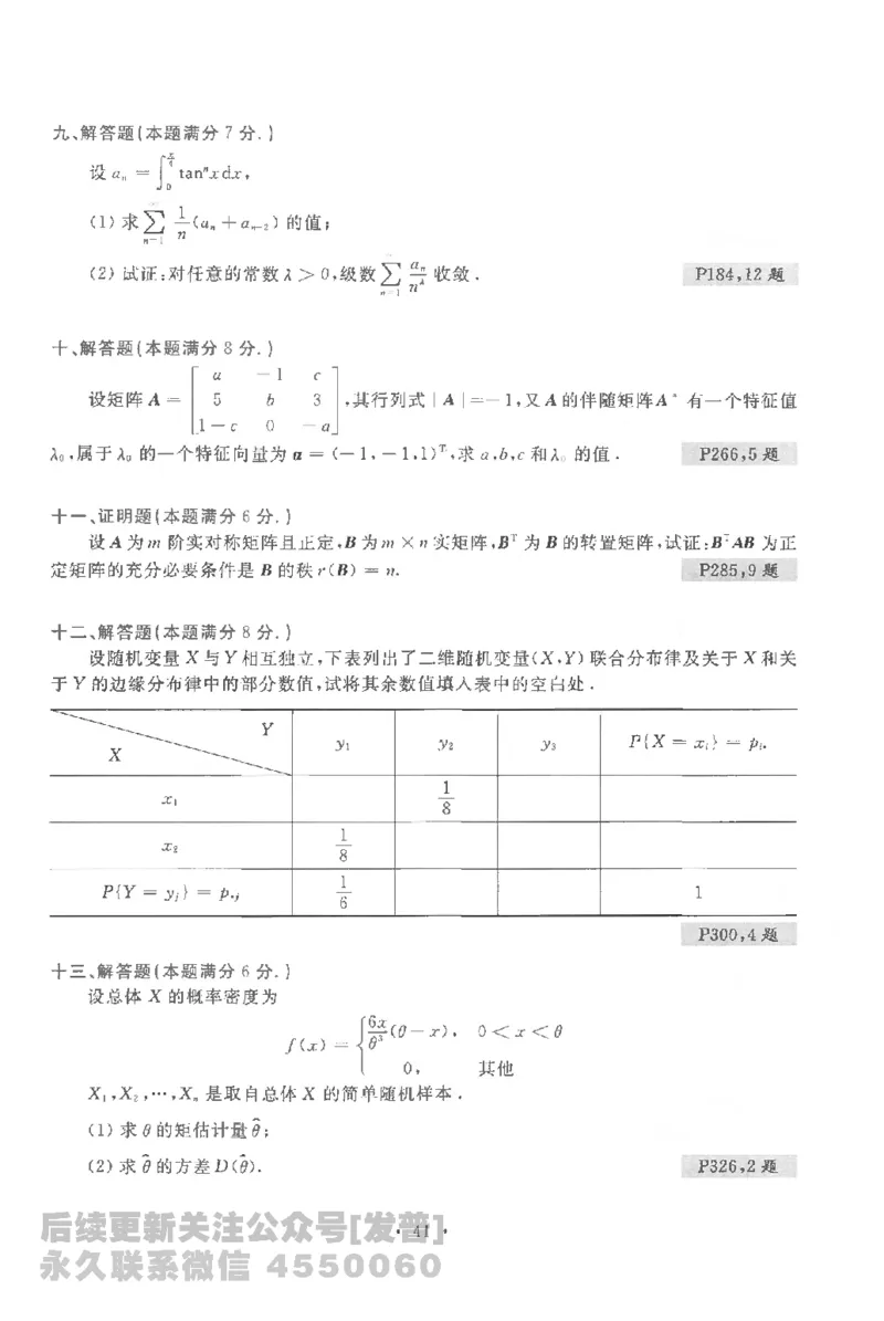 考研数学李永乐数学历年真题全精解析（数学一）1987-2008公众号：小乖考研免费分享_04.数学一历年真题_李老师版本数学一_李永乐历年真题全精解析（数学一）1987-2008