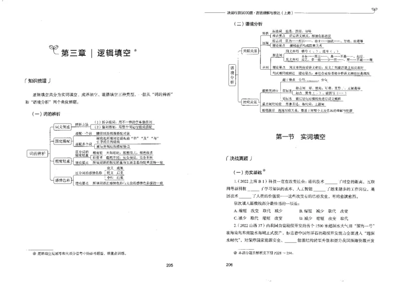 7言语理解表达上册_26吉林考备考资料包_11省考刷题包_04决战行测5000题_行测5000题2022年9月版次