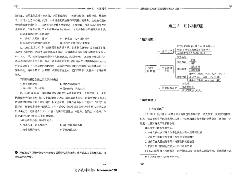 7言语理解表达上册_26吉林考备考资料包_11省考刷题包_04决战行测5000题_行测5000题2022年9月版次