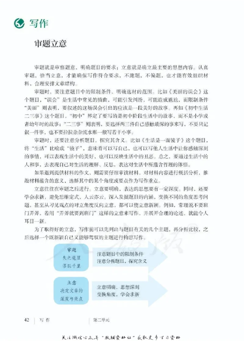 九年级下册语文五四制电子课本_4-教培资料-26年最新资料-同步更新_初中高中教资_03科三专项（进去保存报考的学科即可）_02科三专项（笔记真题思维导图教学设计版本二）