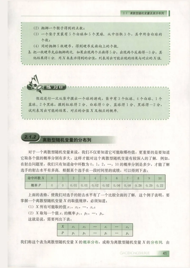 人教B版高中数学选修2-3_4-教培资料-26年最新资料-同步更新_初中高中教资_03科三专项（进去保存报考的学科即可）_02科三专项（笔记真题思维导图教学设计版本二）