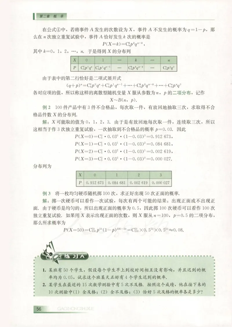 人教B版高中数学选修2-3_4-教培资料-26年最新资料-同步更新_初中高中教资_03科三专项（进去保存报考的学科即可）_02科三专项（笔记真题思维导图教学设计版本二）