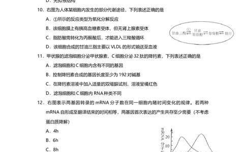 2011年高考生物试卷（上海）（解析卷）_1.高考2025全国各省真题+答案_01.2008-2024全国高考真题（按省份分类）_31.上海_2008-2022&middot;（上海）生物高考真题