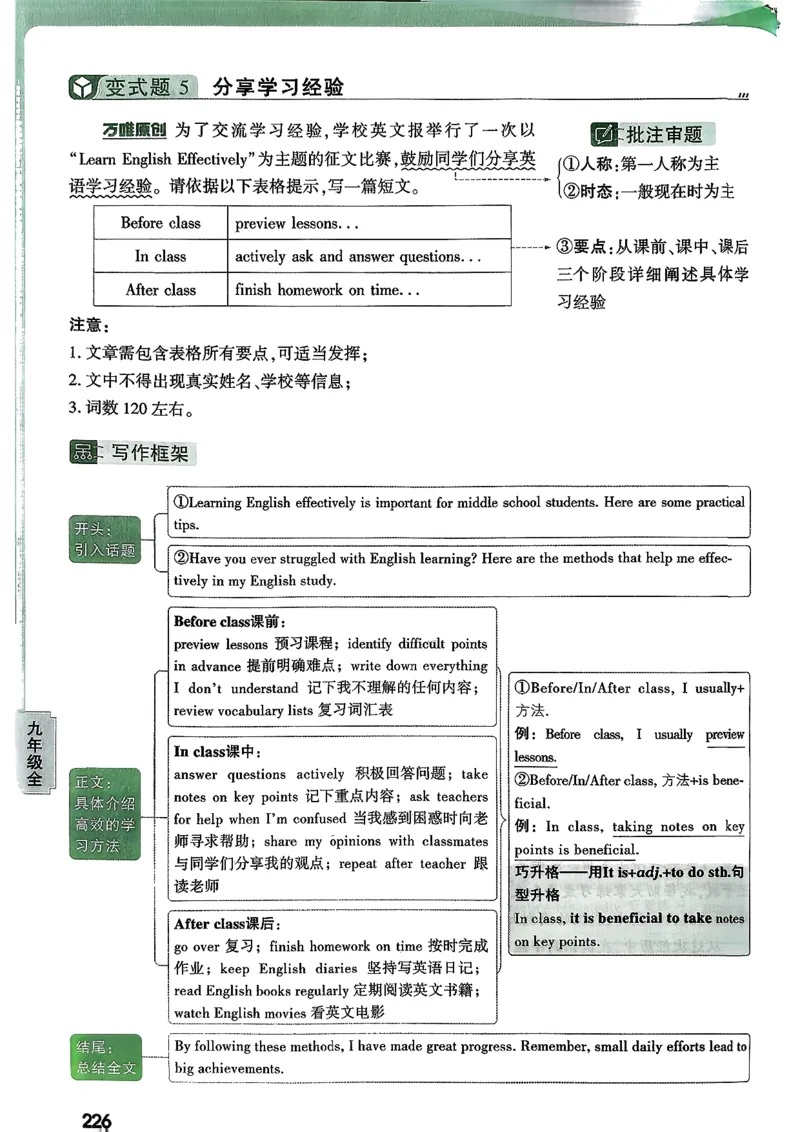 2026万唯名校高分作文英语pdf_2026万唯系列预习复习_2026版初中《万唯》中考名校模考高分作文（语文、英语）_2026版初中《万唯》中考名校高分作文（英语）
