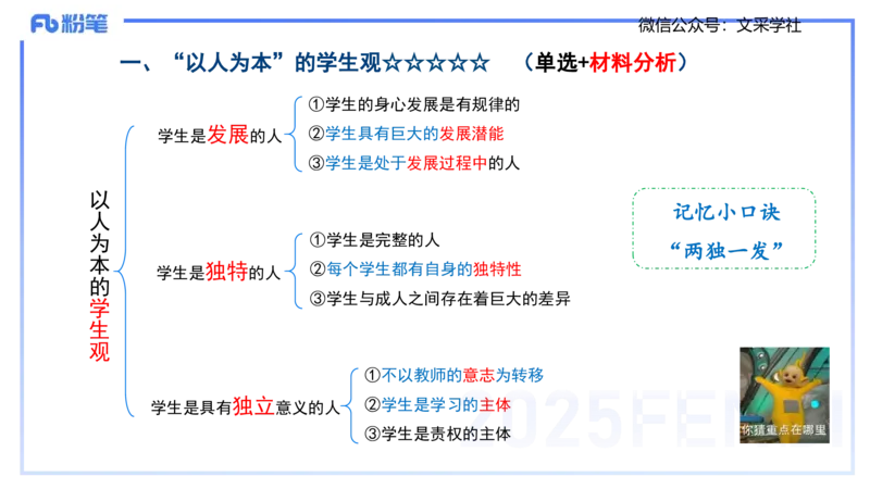 中学科目一理论精讲2&mdash;&mdash;艺楠_4-教培资料-26年最新资料-同步更新_初中高中教资_2025下中学教资笔试_012025下系统课-综合素质（科一网课完结）_二、理论精讲_讲义
