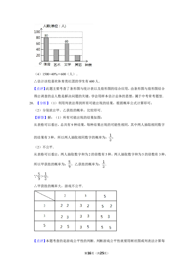 2016年辽宁省丹东市中考数学试卷_中考真题_2.数学中考真题2015-2024年_地区卷_辽宁省_辽宁数学_辽宁数学_丹东数学11-22
