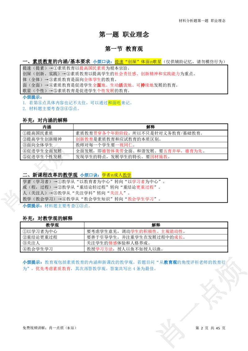 ①科一系统知识讲义-2025下肖一点烦_4-教培资料-26年最新资料-同步更新_小学教资_小学冲刺急救包_11.肖一点烦笔记+讲义_小学
