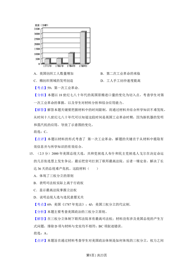 2012年高考历史试卷（江苏）（解析卷卷）_1.高考2025全国各省真题+答案_01.2008-2024全国高考真题（按省份分类）_10.江苏_2008-2024&middot;（江苏）历史高考真题