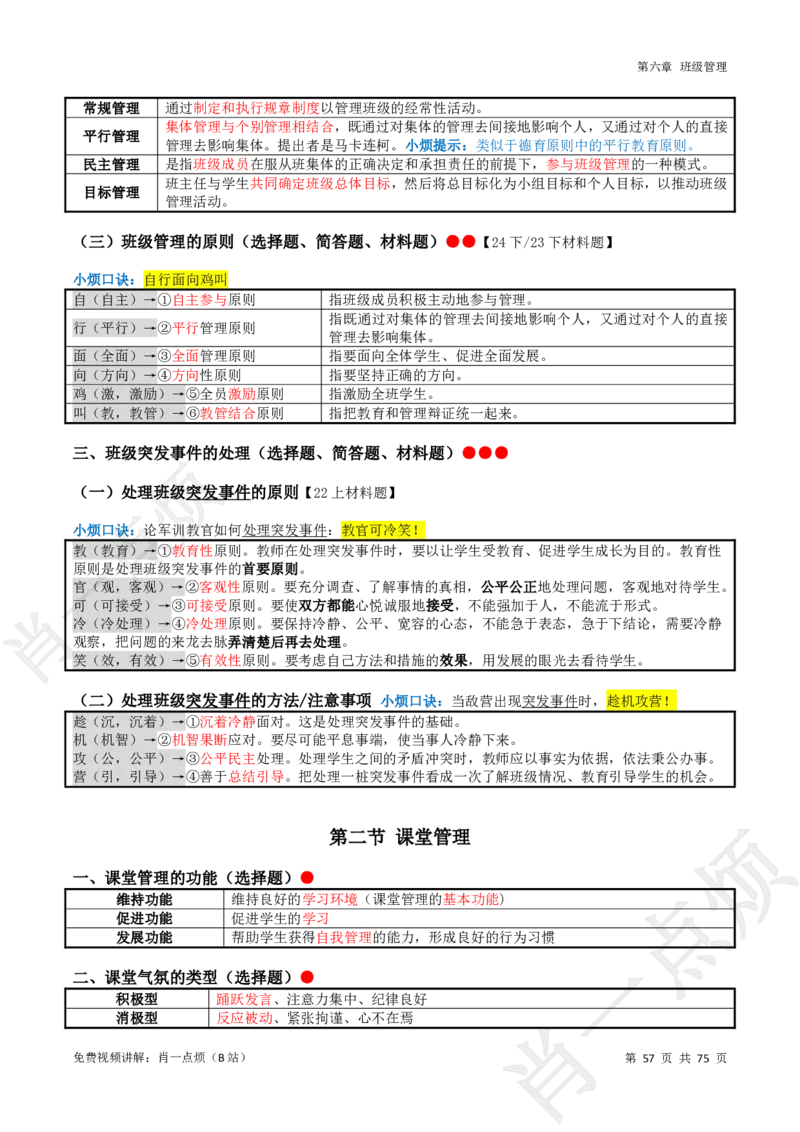 ①小学科二系统知识讲义-2025下肖一点烦_4-教培资料-26年最新资料-同步更新_小学教资_小学冲刺急救包_11.肖一点烦笔记+讲义_小学