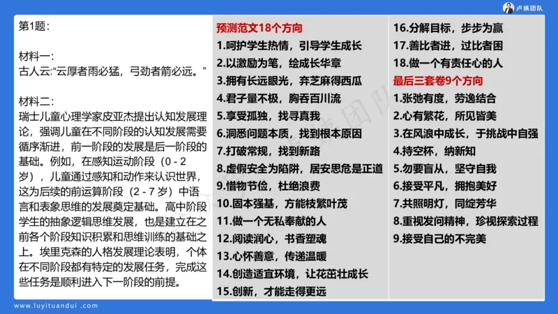 3.3科一三套卷作文讲解_4-教培资料-26年最新资料-同步更新_小学教资_0325上急救班卢姨（小学科一科二）_25上小学科一急救班_06科一试卷解析课（完结）