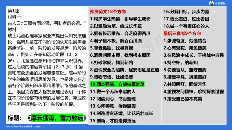 3.3科一三套卷作文讲解_4-教培资料-26年最新资料-同步更新_小学教资_0325上急救班卢姨（小学科一科二）_25上小学科一急救班_06科一试卷解析课（完结）