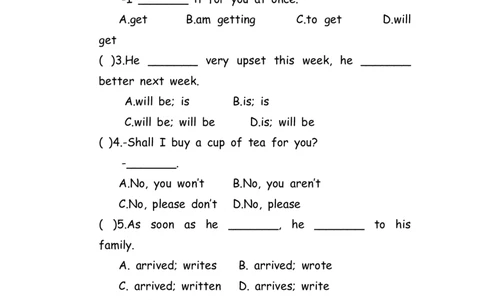 No.59一般过去时练习题①_初中英语语法_最全初中英语语法习题_No.59一般过去时练习题①