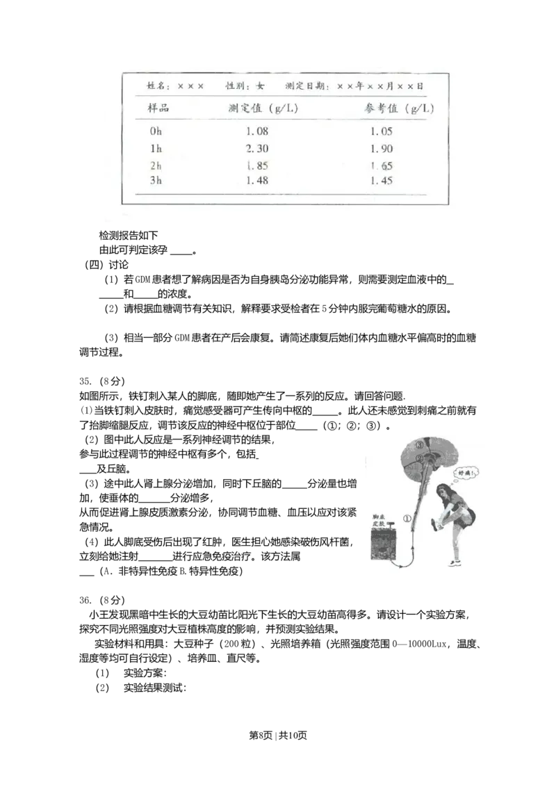 2009年高考生物试卷（广东）（空白卷）_1.高考2025全国各省真题+答案_01.2008-2024全国高考真题（按省份分类）_4.广东_2008-2024&middot;（广东）生物高考真题