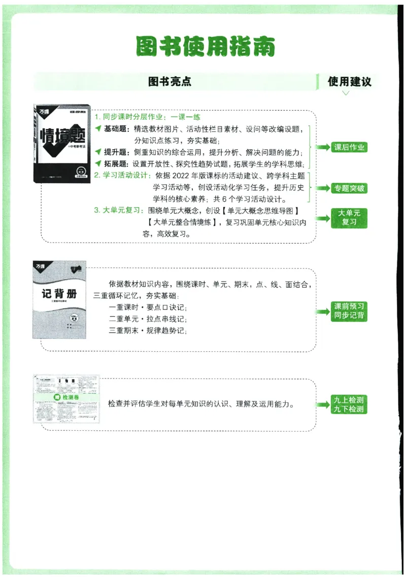 2026《初中历史情境题新考法》九年级全册_2026万唯系列预习复习_2026版初中《万唯情景题》与中考新考法9年级全册（历史）