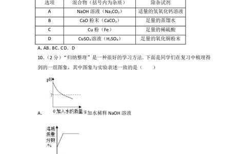 2017年山西省中考化学试题(word版含答案)_中考真题_5.化学中考真题2015-2024年_地区卷_山西中考化学2008---2021年（山西省统一试卷）