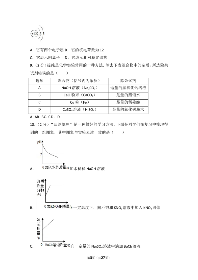 2017年山西省中考化学试题(word版含答案)_中考真题_5.化学中考真题2015-2024年_地区卷_山西中考化学2008---2021年（山西省统一试卷）