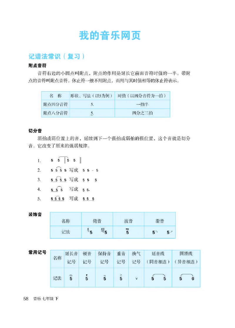人教版7年级音乐下册高清教材简谱_4-教培资料-26年最新资料-同步更新_初中高中教资_03科三专项（进去保存报考的学科即可）_02科三专项（笔记真题思维导图教学设计版本二）