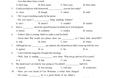 2016年无锡市中考英语试卷及答案_中考真题_3.英语中考真题2015-2024年_地区卷_江苏省_无锡中考英语08-22