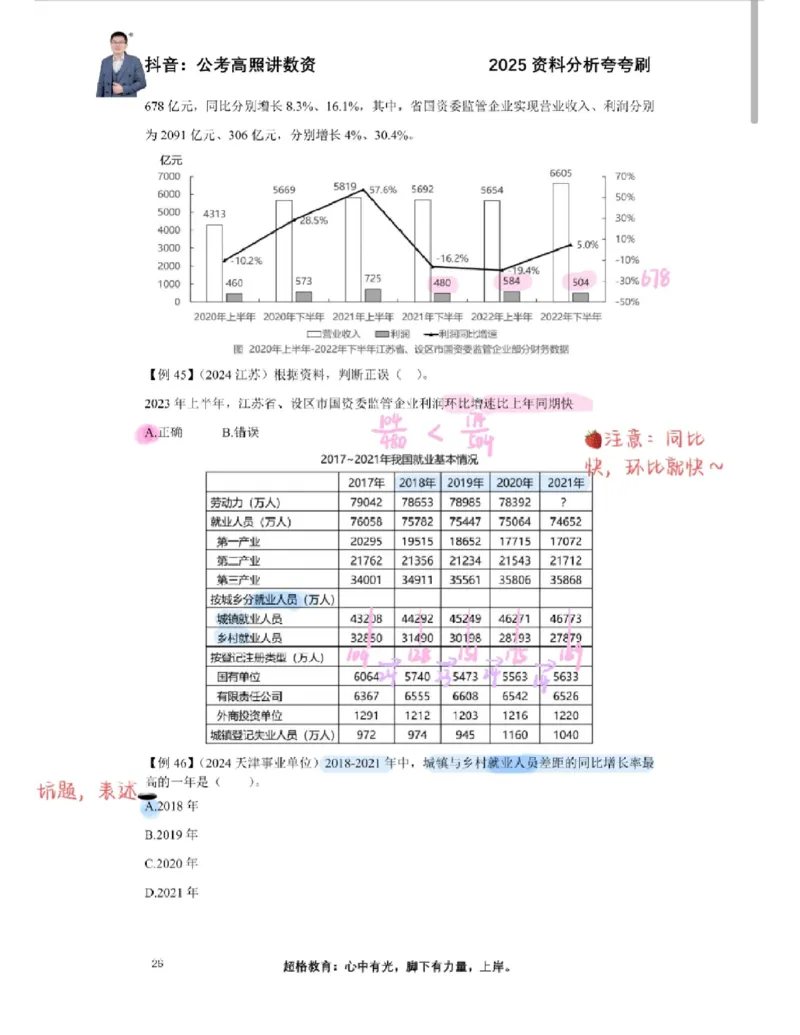 2025高照夸夸刷第一节笔记_2026考公资料_（06）高照_高照资料笔记合集_高照丨25资料分析夸夸刷听课笔记