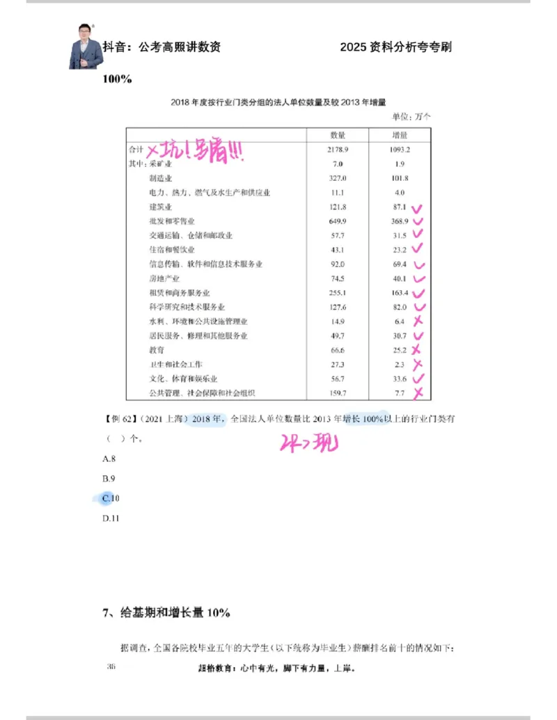 2025高照夸夸刷第一节笔记_2026考公资料_（06）高照_高照资料笔记合集_高照丨25资料分析夸夸刷听课笔记