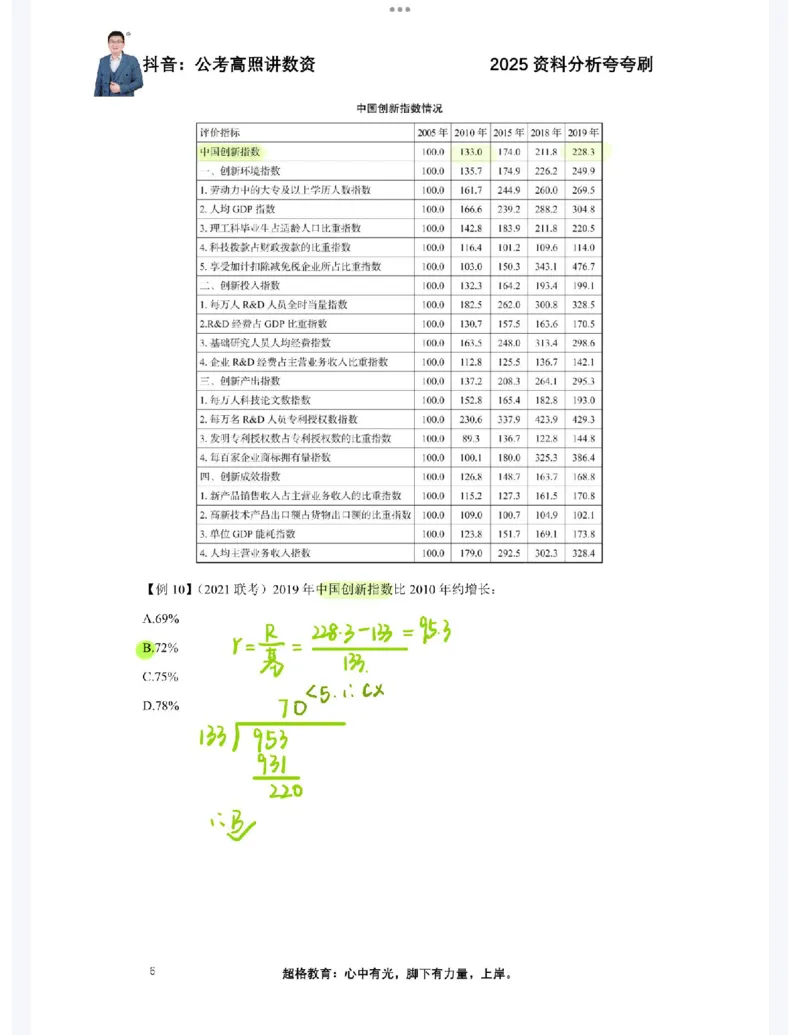 2025高照夸夸刷第一节笔记_2026考公资料_（06）高照_高照资料笔记合集_高照丨25资料分析夸夸刷听课笔记