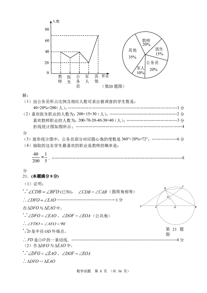 2014年山东省东营市中考数学试卷及答案_中考真题_2.数学中考真题2015-2024年_地区卷_山东省_东营中考数学08-22