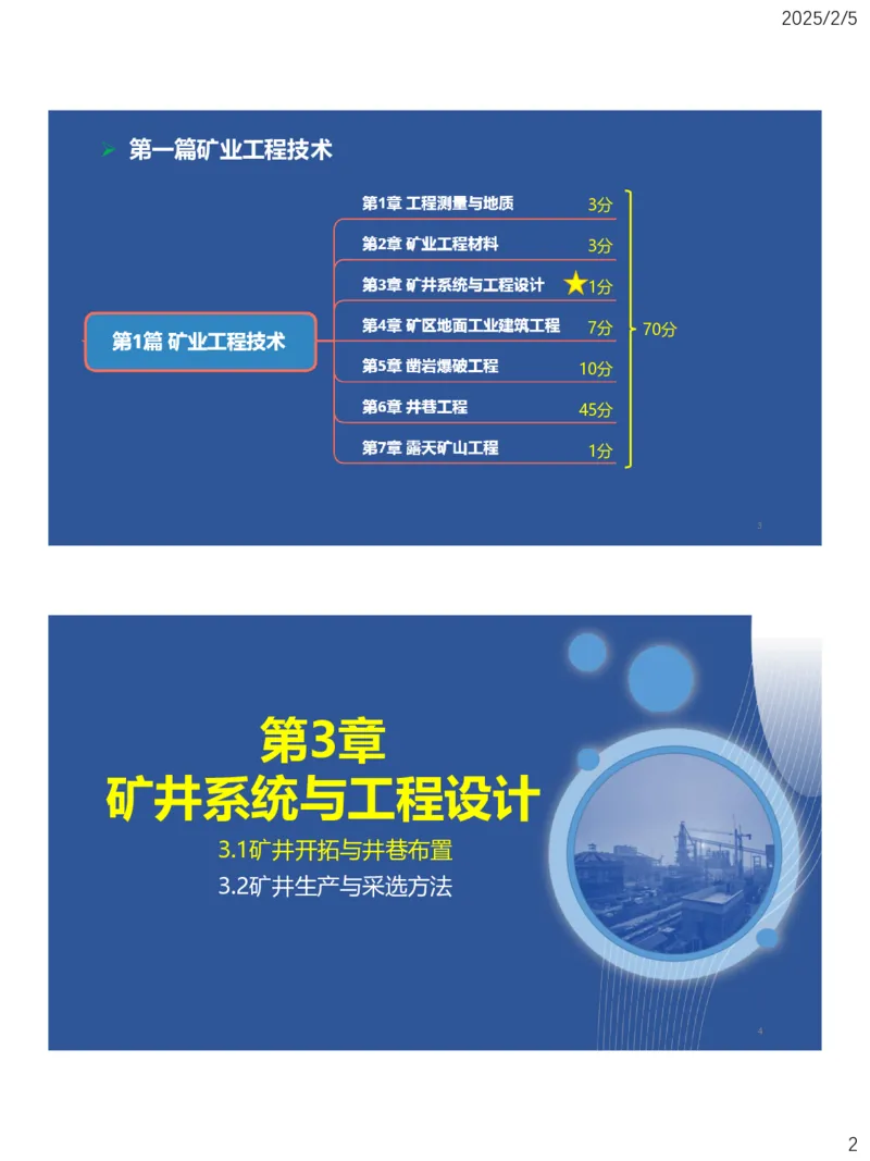 03、一建矿业第3章矿井系统与工程设计_2026年一级建造师_2026年一建矿业_2025年一建矿业SVIP_02-基础精讲✿高端面授✿深度强化_15-矿业《自营全系班》大海SMR_讲义