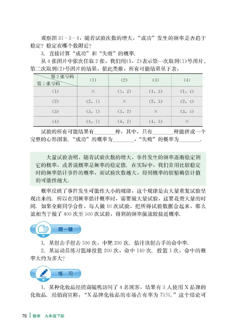 冀教版9年级数学下册高清教材_4-教培资料-26年最新资料-同步更新_初中高中教资_03科三专项（进去保存报考的学科即可）_02科三专项（笔记真题思维导图教学设计版本二）